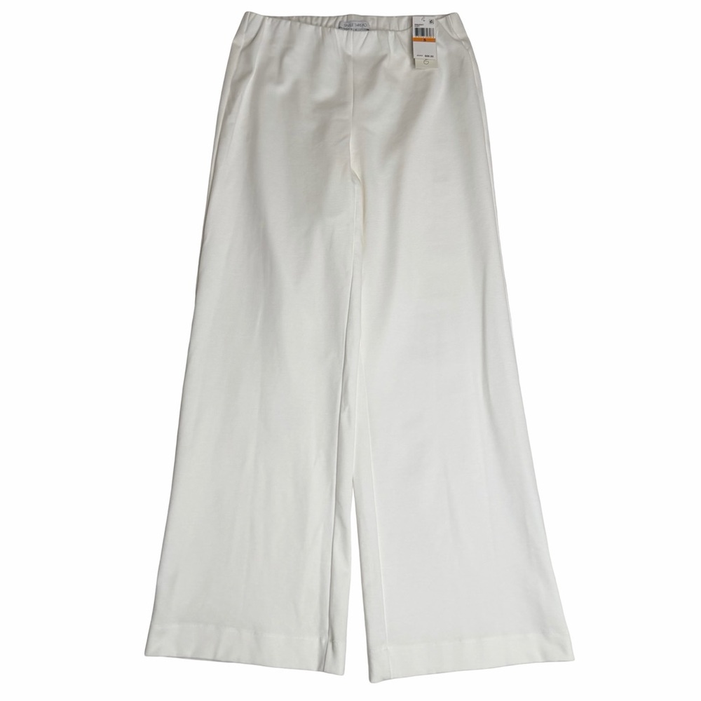 Single Thread Ivory Wide Leg Ponte Pants -‎ Women’s Size Small NWT